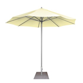 3x3 parasol with metal base
