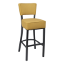 Bohemian stool with trim