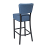 Bohemian stool with trim