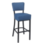 Bohemian stool with trim