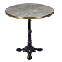 Parisian Table 502 Brass Ring