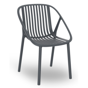 Chaise Bini | Empilable pour l'hôtellerie intérieure et extérieure