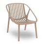 Cadeirão Bini Lounge | Empilhável para interior e exterior