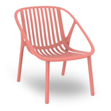 Cadeirão Bini Lounge | Empilhável para interior e exterior