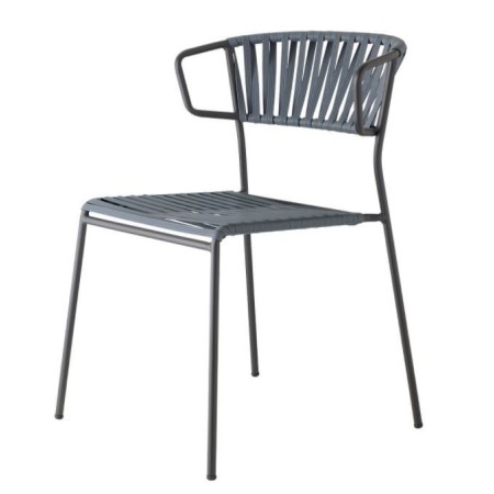 Chaise empilable Lisa Club | Design italien extérieur