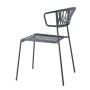 Chaise empilable Lisa Club | Design italien extérieur