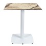 Table Hanovre Blanche. Tables pour bars et restaurants.