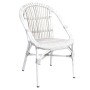 Barbados White Armchair