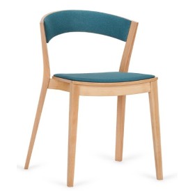 Wooden chair for hospitality