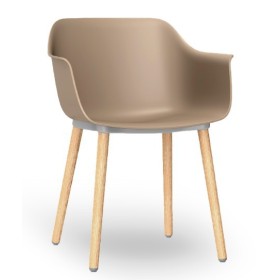 Wooden Shape Armchair – Elegant and sturdy design for indoors