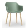 Fauteuil Shape en Bois - Design élégant et robuste pour l'intérieur